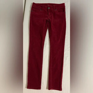 Seven 7 corduroy skinny pants. Red  Size 4